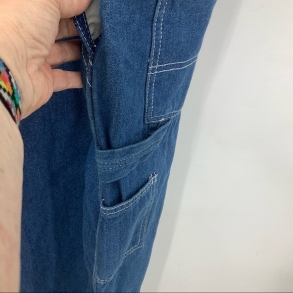 Big Smith dark wash Carpenter overalls - Picture 10 of 12